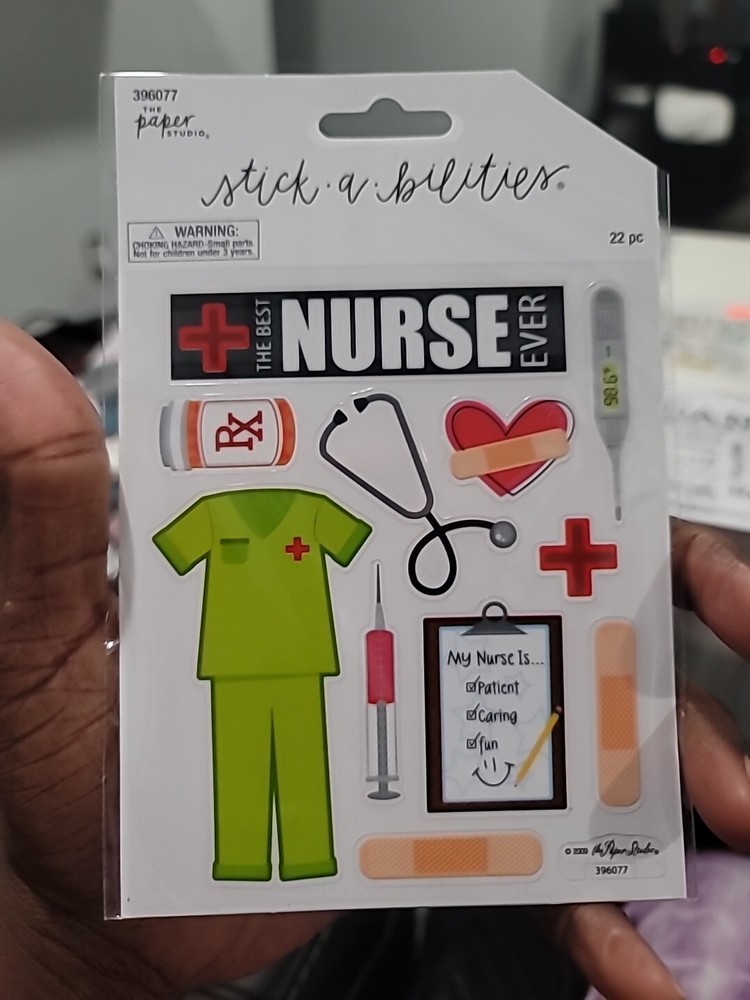 Paper Studio – MEDICAL NURSE 2 Sheets Per Pack ST1