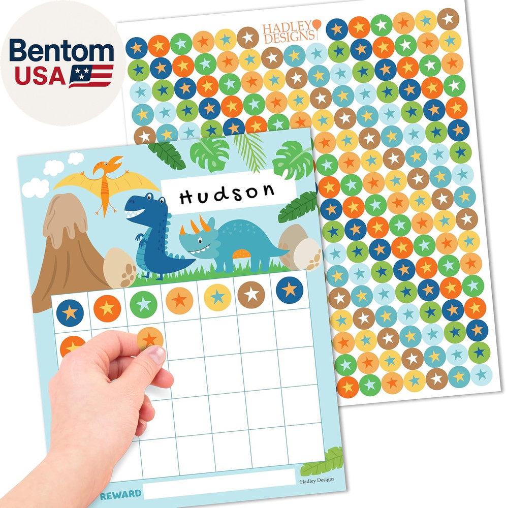 Sticker Chart for Kids Behavior at Home & Classroom – 25 Reward Chart for Kids I