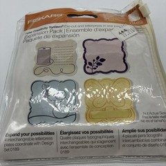 Fiskars Fuse Creativity System 0189 Medium Expansion Pack Set Of 4 Butterfly