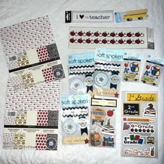 Back To School Craft/Scrapbook Embellishments Stickers Supplies *NEW*