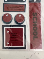 Colorbok Kolette Dimensional Self Adhesive Destination Tags»School» Scrapbooking