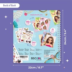 Sticker Stylish Dress up Jewelry. Sticker Activity Book for Kids. Learn Girls…
