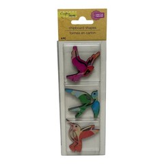 Crafter’s Square Laser Cut Chipboard Shapes Animal Craft Embellishments 5 Pack