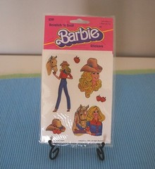 Vintage NIP Scratch & Sniff CTP Sniffy’s 1983 Barbie 4132 Apple