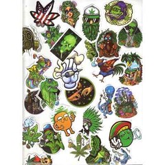 Stickers for Water Bottles, 420 Stickers for Teens Adults, Vinyl Waterproof