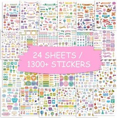 Aesthetic Planner Stickers for Fun Planning – 1300+ Cute Sticker Accessories