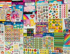 729+ Theme STICKERS! Animals Hearts Stars Rainbows Unicorns Princess Superheroes