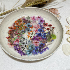 50PCS Transparent Flower Stickers, Cute Vintage Floral Sticker for Kids, Clear W