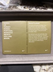 Nike FIFA World Football Cup National Team Logo Scrapbooking Sticker Set 2140