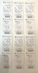 LOT Of 6 STRIPS MRS GROSSMAN’S Stickers FLIP FLOPS Fun In The Sun 2007 Beach