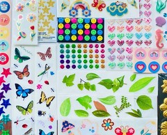 399+ Special Lot of Scrapbooking Stickers Great Variety! Lots Of Themes