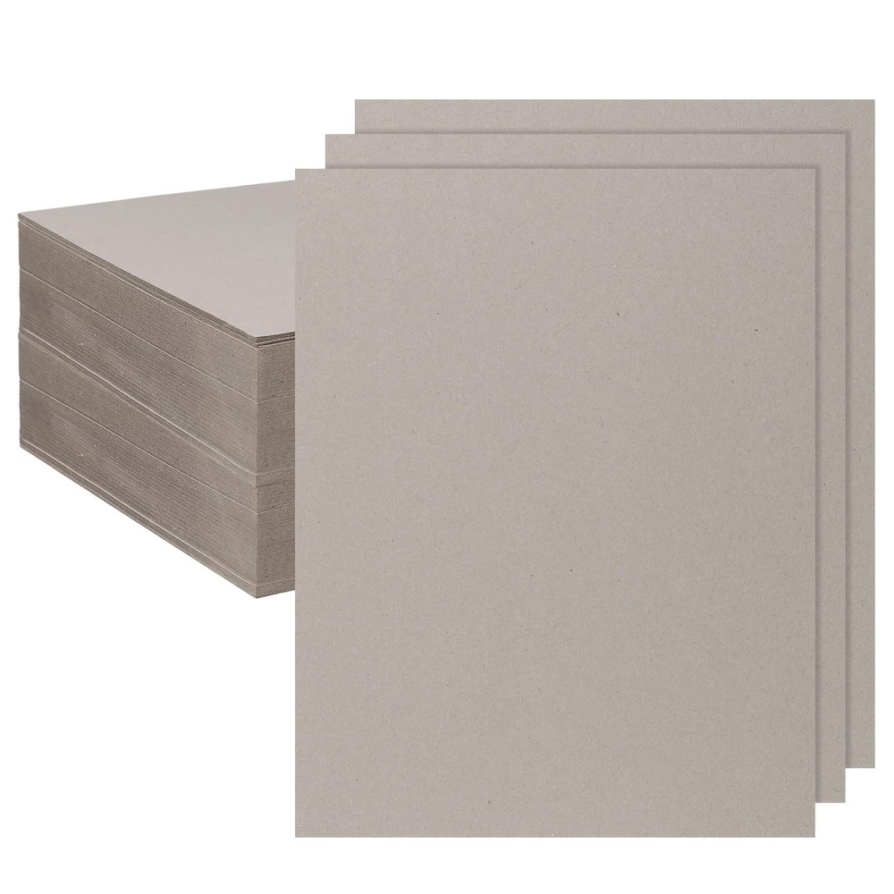 200 Pack Heavy Duty Chipboard Sheets 8.5 x 11 Inch, 22PT Thickness Binder Boa…