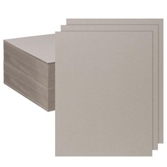 200 Pack Heavy Duty Chipboard Sheets 8.5 x 11 Inch, 22PT Thickness Binder Boa…