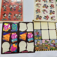 HUGE Vintage Sticker Lot Disney Looney Tunes Mickey Mouse Goofy Minnie