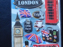 (11) Handmade Autocollantes Stickers London – NIP!
