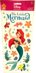 DISNEY Princess Ariel Little Mermaid Sea Starfish Sebastian Large Sticker Sheet