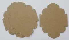{4} *ORNATE NOTES* Style 10 – Labels / Mat Frames – Bare Chipboard Die Cuts
