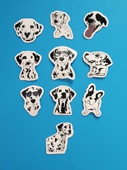 101 Dalmatians Scrapbooking Stickers Disney 10 X Vinyl Sticker May249a