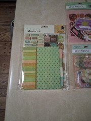 K & Company Scrapbooking Stickers, Borders, Frames Embellished Lot. Wysiwyg
