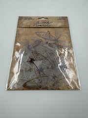 Set of 2 TIM HOLTZ Idea-Ology Transparent Acetate Wings TH93785 72 Pieces, NEW