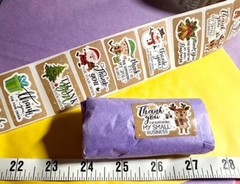 40 CT Holiday “Thank You For Your Order” Small Business 1”x 1.6” Free Shipping