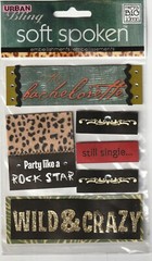 RARE! MAMBI Soft Spoken Urban Bling 3D BACHELORETTE Theme 93436 Fast FREE Ship!