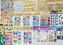 GIRL BOSS american Greetings Hallmark TEEN LOT 589+ STICKERS Disney Characters