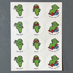 CTP 1981 Scratch and Sniff Sticker Matte Sheet PICKLE
