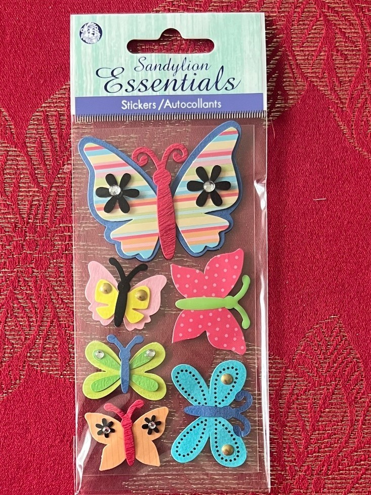 YOU CHOOSE – RARE BEAUTIFUL RETIRED FLORAL FLOWER 3D Stickers – SANDYLION