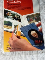 Scrapbook Adhesives Photo Corners Self-Adhesive 256/Pk Clear Vintage NEW