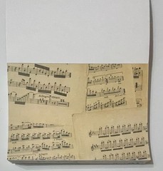 SCRAP BOOKING MUSIC BAND STICKERS LETTERS STOCK CARD BACKGROUNDS MATS DIY DECOR