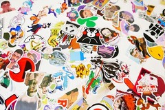 HUGE Mixed lot of random Stickers Loose Dragon balls, anime, KPop, pokemon & ETC