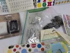 Lot of Letter & Number stickers scrapbooking, crafting, activities