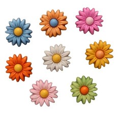 Buttons Galore 50+ Assorted SPRING Theme Buttons for Sewing & Crafts
