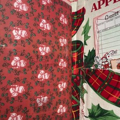 Christmas Vellum Transparent Sheets Junk Journal Ephemera mq Origami Supplies