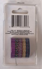 3 Pc Pop Up Be Wild & Whatever Theme Scrapbooking Stickers + Deco Tape Scrapbook