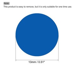 Color Sticker Round Label 13mm for Office Marker Color Pack of 1320
