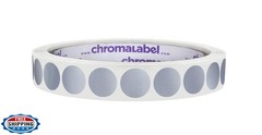 ChromaLabel 1/2 Inch Round Colored Stickers, Permanent Sticky Dots Ideal Offi