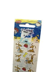 VTG Rugrats Stickers 1 Sheet New Sealed Tommy Spike Dog 90s Nickelodeon