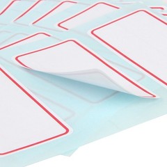 36 labels stickers Sheets White Self-Adhesive Label Name Sticker Blank N..X