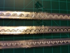 Glitter belt Stickers, Multiplu patterns ,14.6 x 0.8inch , gift crafts design.