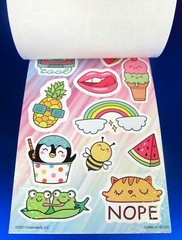 Crown Jewlz Animals & Food Prismatic Mini Sticker Book