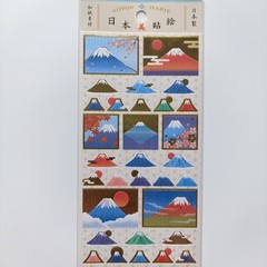 Sticker Sheet set Japanese Culture and Food Made in Japan