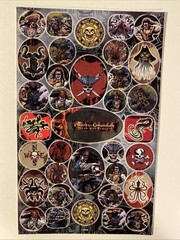 Pirates of the Caribbean Sticker Sheet Scrapbook Planner Craft Stickers