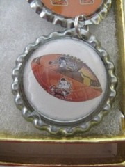 1″ Bottle Cap Team Necklace ~ Browns ~ **Gift Idea