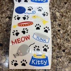 FMI Frances Meyer Sticker Roll 53 Sheets Cat Kitty Fun Kitten Stickers Lot