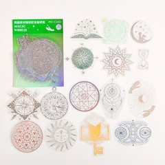 Gold Holographic Stickers, 90Pcs Magic Constellat Astronomy Stickers for Scrapb