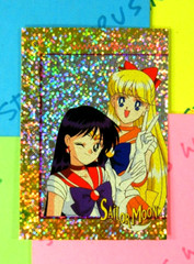 Sailor Moon & Friend Prismatic Trading Card Sticker