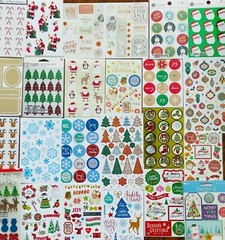 STICKERS IN BULK Gift Set Christmas Stocking stuffers 399+ Wholesale Sticker Lot