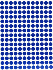 Small Sticker Dots ¼” Inch 8Mm (5/16) – 2700 Pack, Color Labels in Blue
